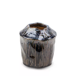 Wazon ceramiczny ALDA o nieregularnym kształcie w stylu boho