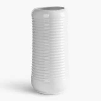 Wazon dekoracyjny o minimalistycznej formie z wytłaczanymi prążkami JASON