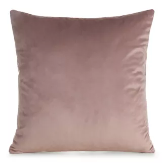 Poszewka na poduszkę 45x45 cm welwetowa, gładka ciemnoróżowa o delikatnym połysku GAJA 1