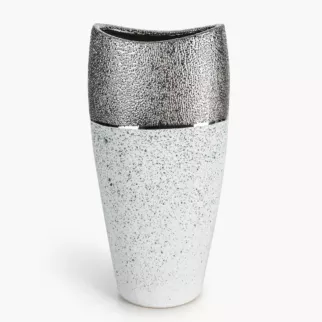 Wazon ceramiczny MILO zdobiony imitacją granitu