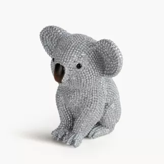 Figurka srebrna Koala o drobnym strukturalnym wzorze ELDO 1