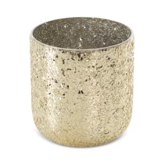 Osłona na donicę MELIA ze szkła artystycznego z efektem popękanego szła