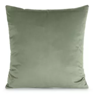 Poszewka na poduszkę 45x45 cm welwetowa, gładka jasnomiętowa o delikatnym połysku GAJA 1