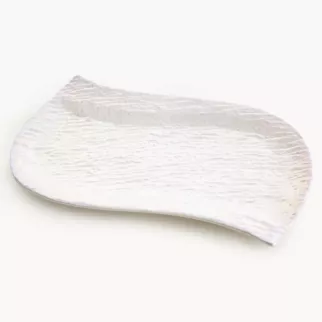 Patera dekoracyjna zdobiona wypukłym wzorem NINA