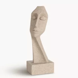 Figurka dekoracyjna inspirowana nowoczesną rzeźbą