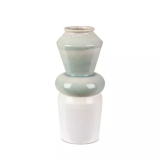 Wazon ceramiczny LIANA w stylu boho z efektem ombre