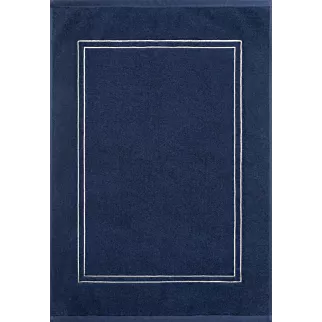 Dywanik łazienkowy OLIVIA z haftowanymi paseczkami