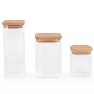 Komplet POLA 3 szt pojemników do przechowywania