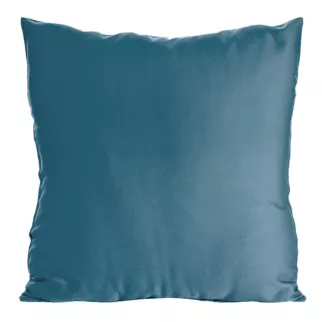 Poszewka na poduszkę 40x40 cm z satyny bawełnianej turkusowa NOVA