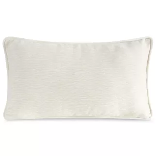 Poszewka na poduszkę 30x50 cm kremowa z szenilowej tkaniny ROSI