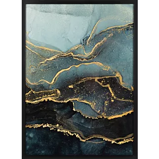 Obraz ABSTRAKCJA  2 w czarnej ramie