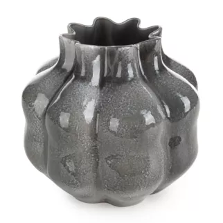 Wazon dekoracyjny NIKO zdobiony wytłaczanym wzorem