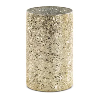 Wazon MELIA ze szkła artystycznego z efektem popękanego szkła