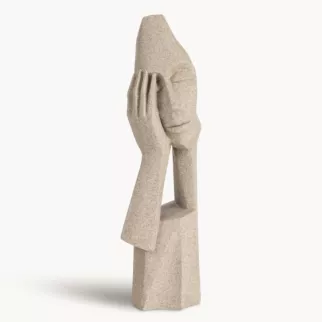 Figurka dekoracyjna inspirowana nowoczesną rzeźbą