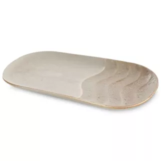 Patera dekoracyjna SANI zdobiony falistym wzorem