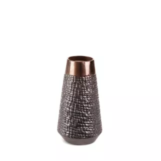 Wazon ceramiczny MORENA z wytłaczanym wzorem