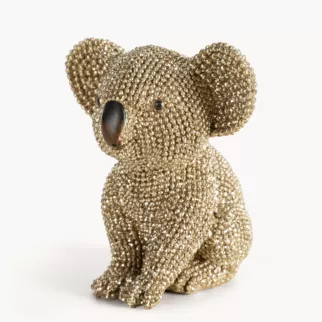 Figurka szampańska Koala o drobnym strukturalnym wzorze 8x8x10 cm ELDO 4