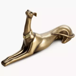 Figurka dekoracyjna DOG w kształcie psa, półmatowa