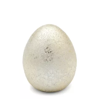 Figurka wielkanocna JAJKO z przecieranym wzorem