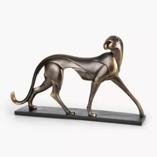 Designerska figurka dekoracyjna GEPARD - kolekcja VULCANO