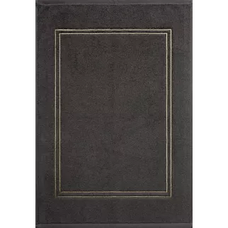 Dywanik łazienkowy OLIVIA z haftowanymi paseczkami