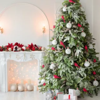 Zestaw ozdób choinkowych NATURALNY SPOKÓJ