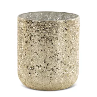 Osłona na donicę MELIA ze szkła artystycznego z efektem popękanego szła