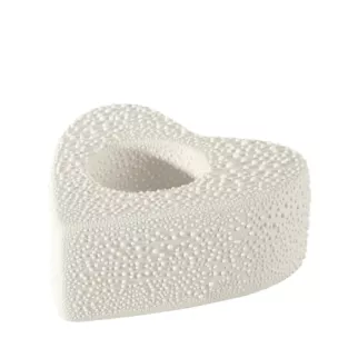 Świecznik ceramiczny RISO z efektem rosy