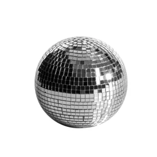 Kula ceramiczna MIRONA zdobiona drobnymi witrażowymi lusterkami