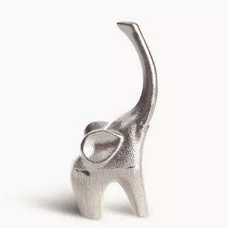 Figurka Słoń ceramiczny MAX 2 łączący fakturę granitu z lśniącą powierzchnią