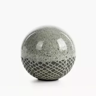 Kula dekoracyjna stalowa w nowoczesnej stylistyce średnica 11x11 cm NORI