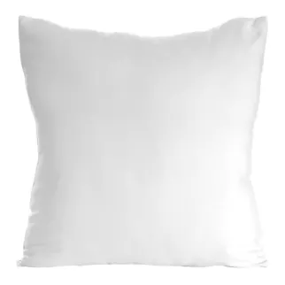 Poszewka na poduszkę 40x40 cm z satyny bawełnianej biała NOVA