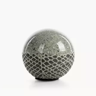 Kula dekoracyjna stalowa w nowoczesnej stylistyce średnica 8x8 cm NORI