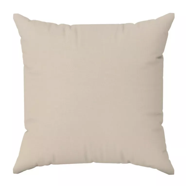 Poszewka szyta ENYA ciemnokremowa z miękkiej półmatowej tkaniny welwetowej