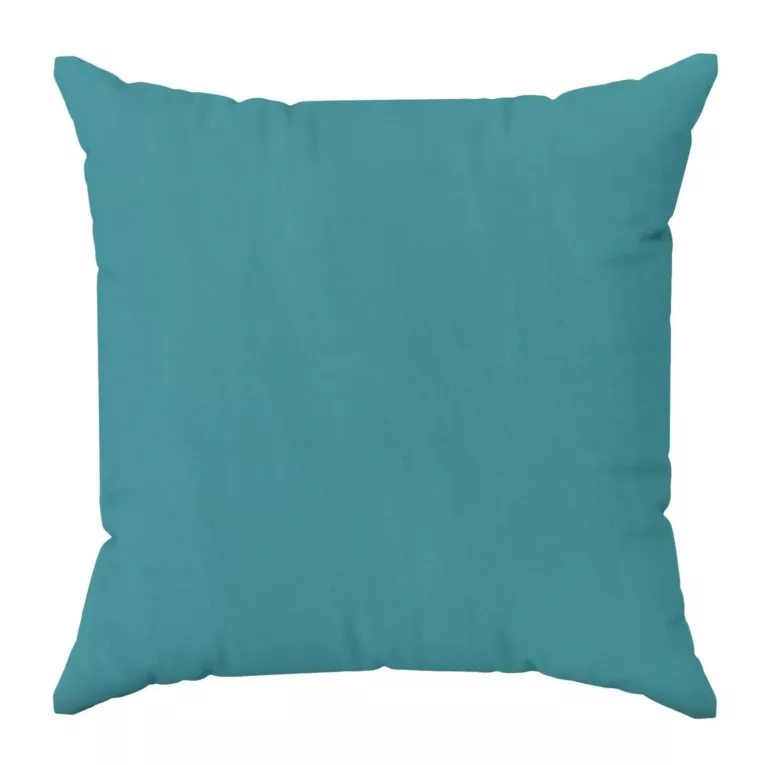 Poszewka szyta ENYA turkusowa z miękkiej półmatowej tkaniny welwetowej