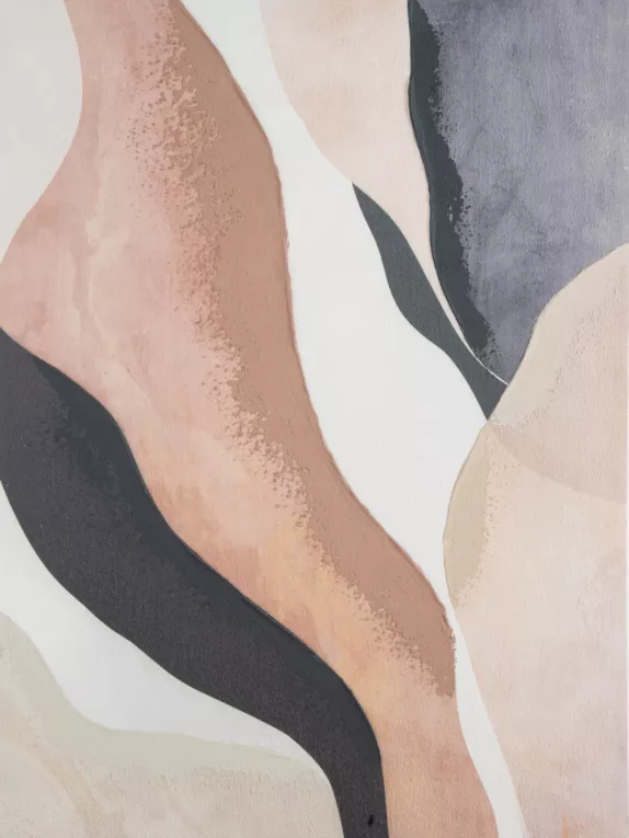 Abstrakcyjny obraz ręcznie malowany na płótnie