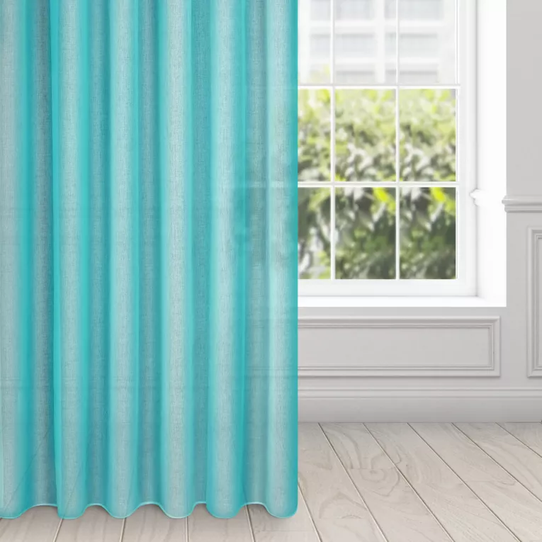 ELLA LINE Dekoracja okienna ARGEA z gładkiej etaminy