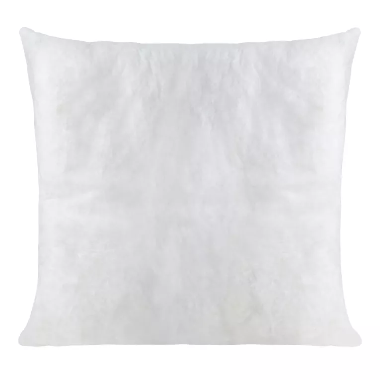 Wsad do poszewki dekoracyjnej pokryty flizeliną wypełniony włóknami z recyklingu