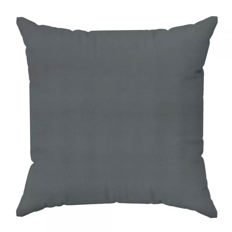 Poszewka na wymiar DORA - HIT grafitowa z miękkiej tkaniny o welurowej strukturze
