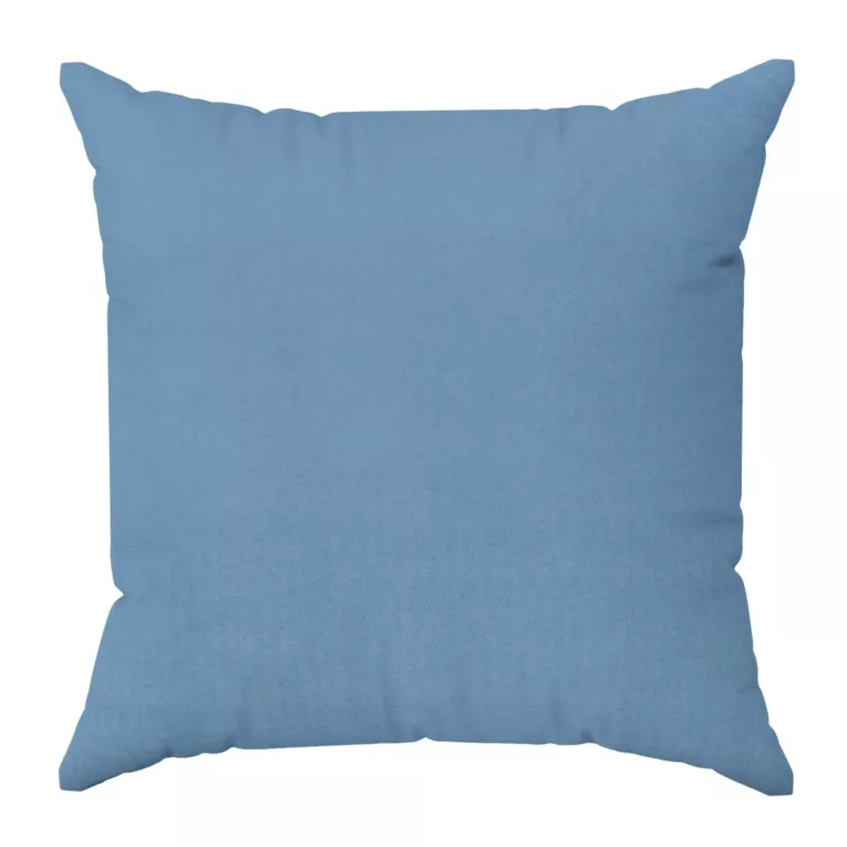 Poszewka szyta DORA - HIT ciemnoniebieska z miękkiej tkaniny o welurowej strukturze