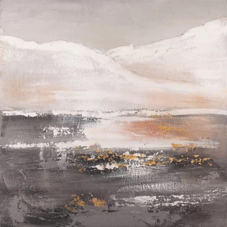 Obraz VISION 2 abstrakcyjny ręcznie malowany na płótnie