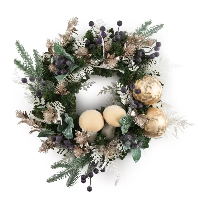 Wianek świąteczny ręcznie dekorowany MAGIA ŚWIĄT