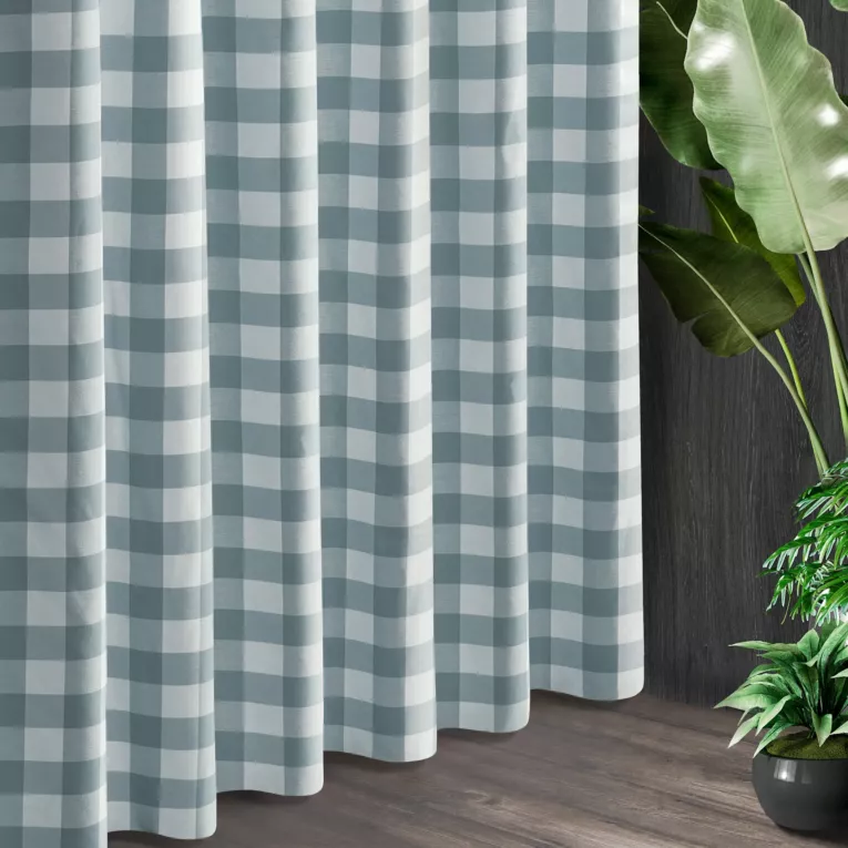 Tkanina zasłonowa  miękka w dotyku w stylu Eko