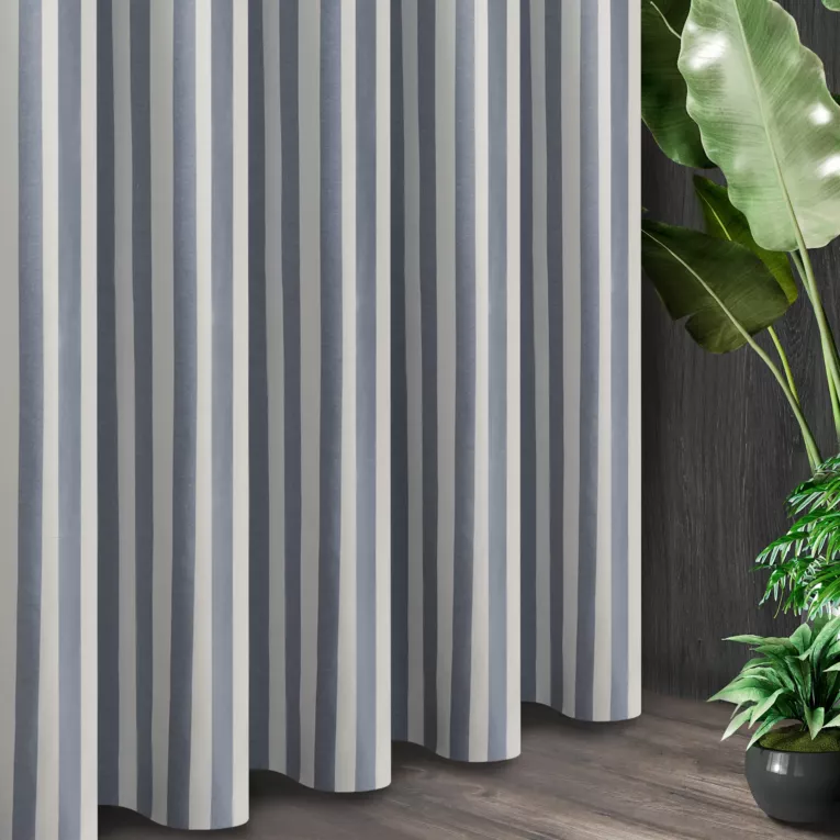 Tkanina zasłonowa  miękka w dotyku w stylu Eko