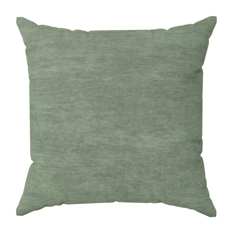 Poszewka szyta DORA - HIT miętowa z miękkiej tkaniny o welurowej strukturze