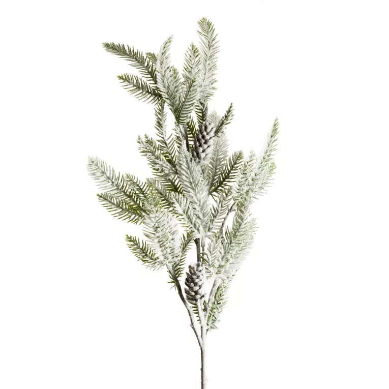 Zimowa gałązka z efektem zmrożenia