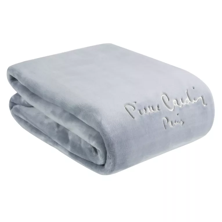 PIERRE CARDIN koc akrylowy CLARA z haftowanym logo