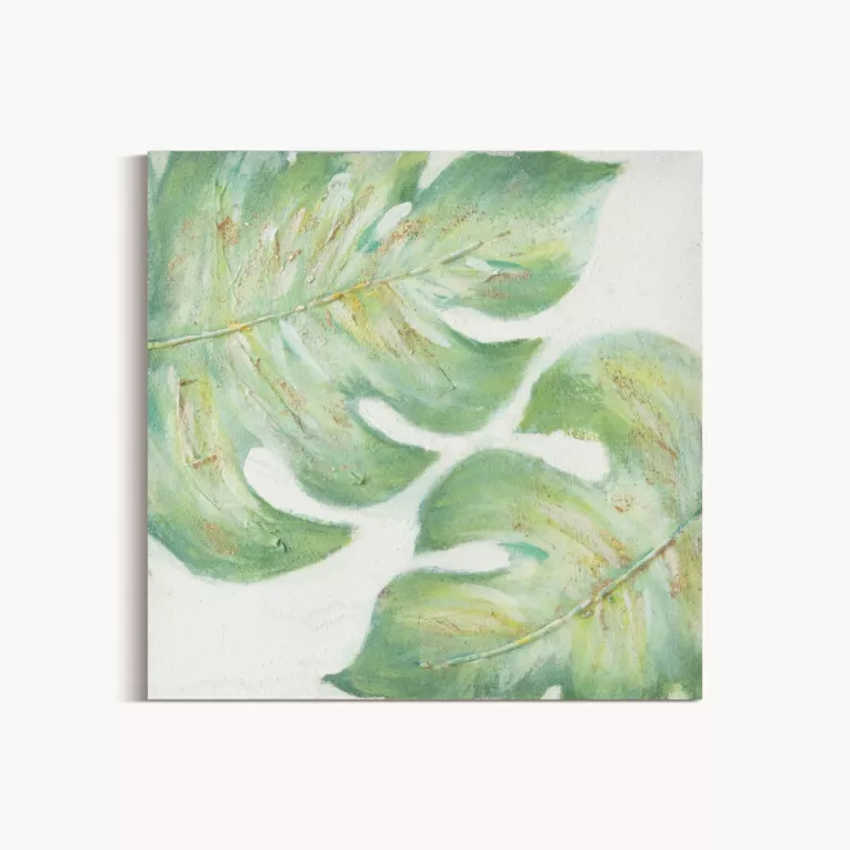 Obraz MONSTERA ręcznie malowany na płótnie