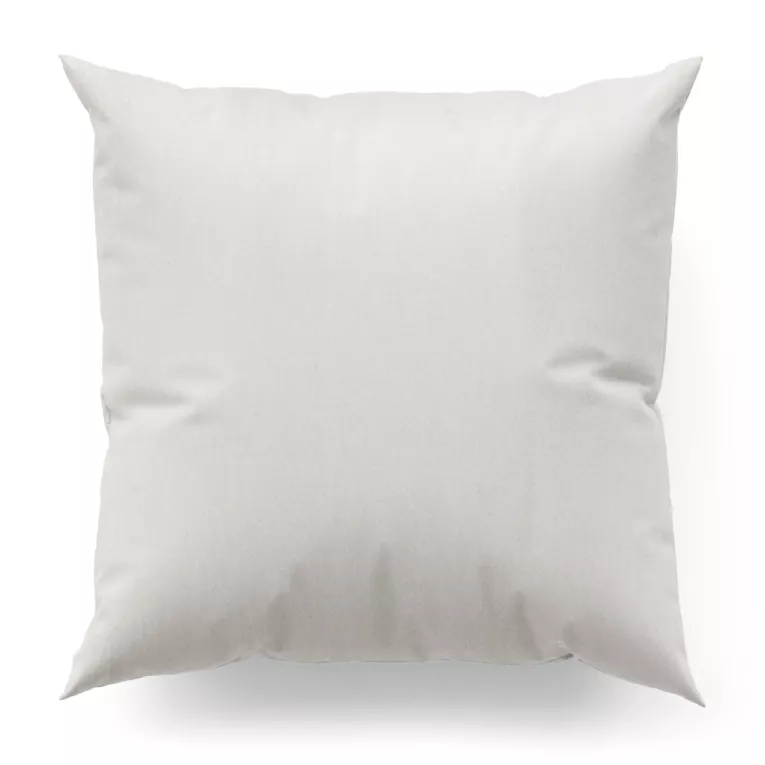 Poszewka szyta naturalna z tkaniny o szenilowej strukturze