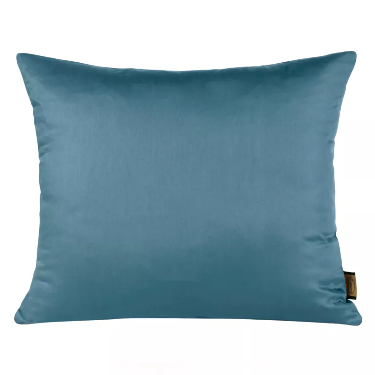 Poszewka na poduszkę 50x70 cm z satyny bawełnianej turkusowa NOVA